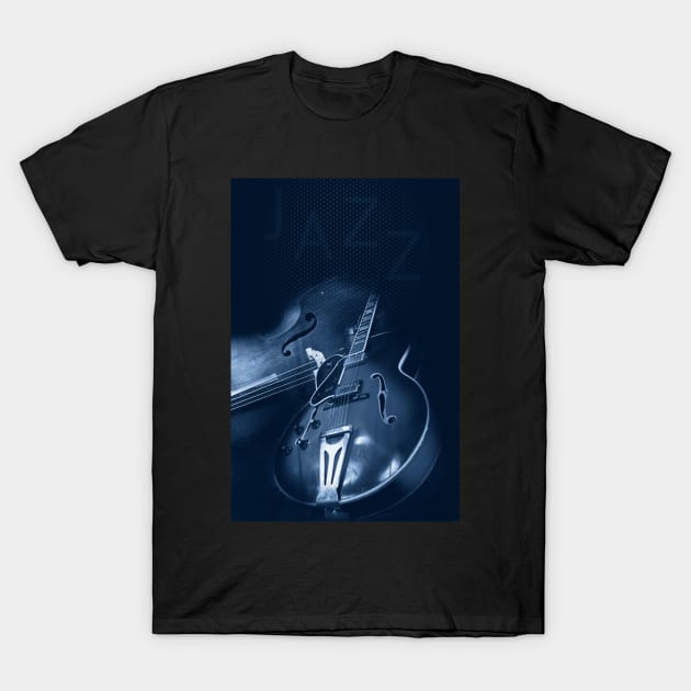 Jazz Composition T-Shirt by cinema4design